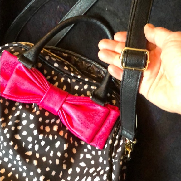 Purse Betsey Johnson Bow Purse New - Picture 5 of 6